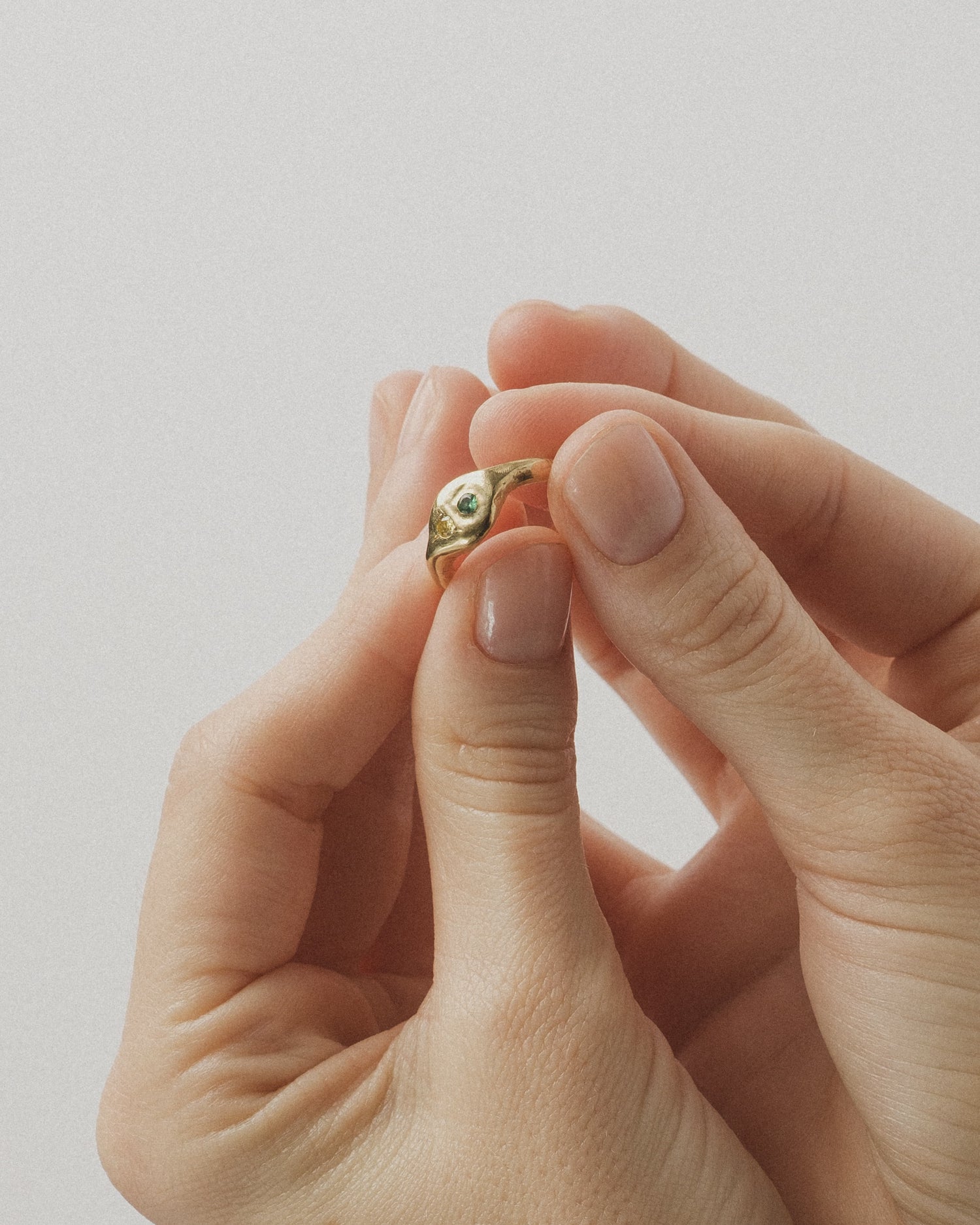 Bague Galaxie avec 2 Pierres