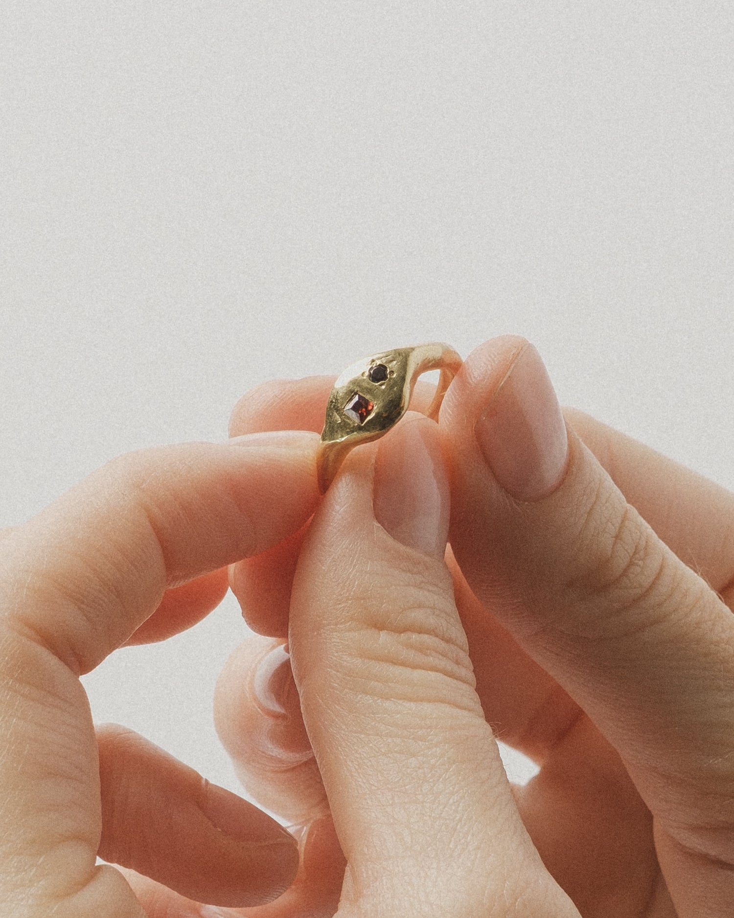 Galaxy Ring with 2 Stones