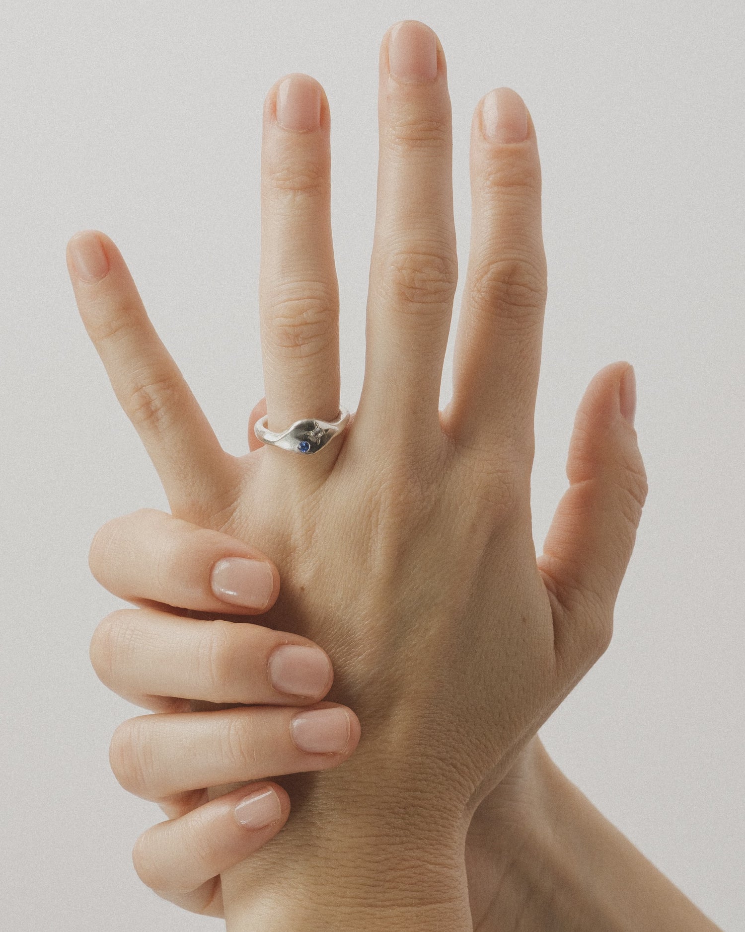 Galaxy Ring with 2 Stones