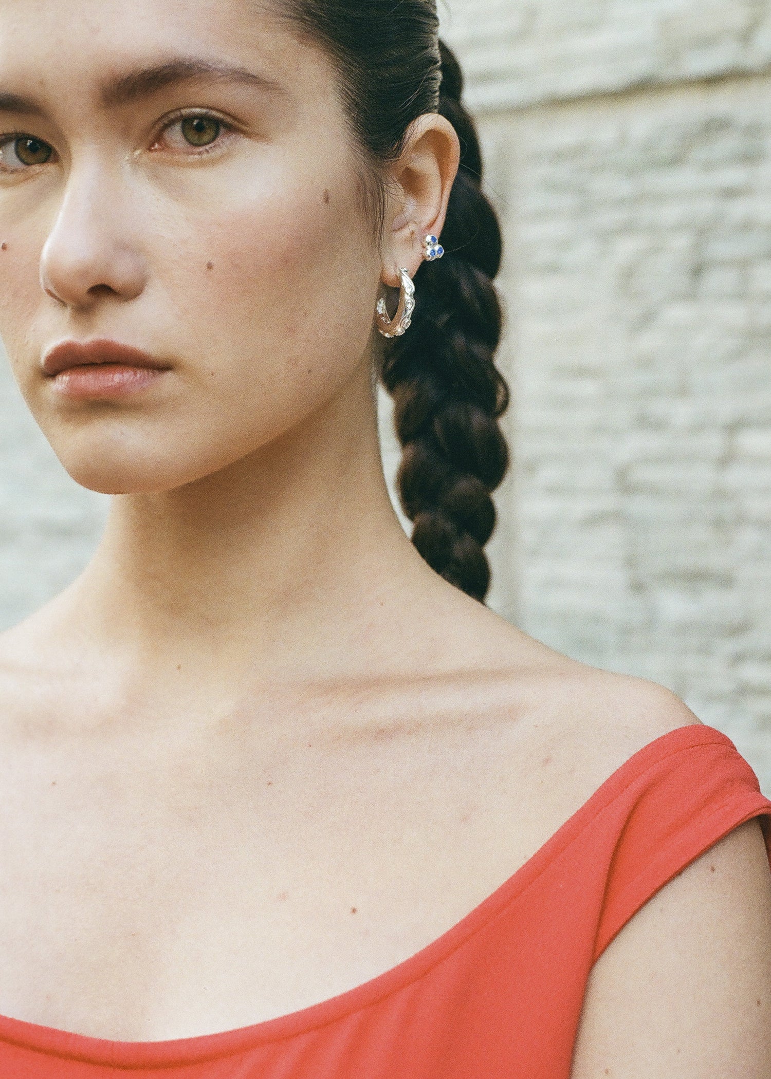 Spiral Hoop Earrings