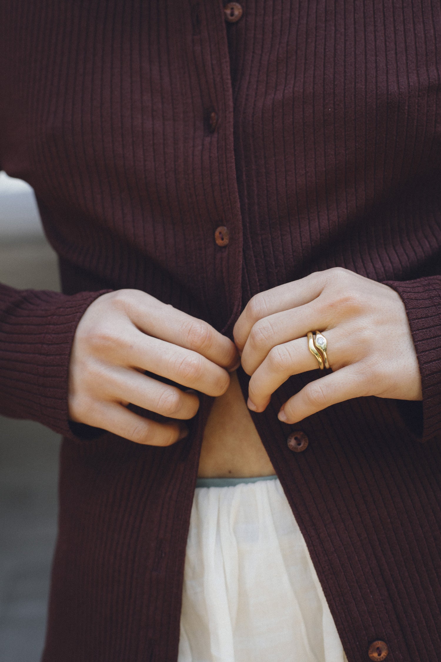 Curve Wedding Band