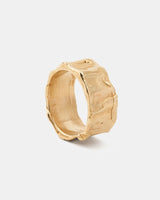 LMJ hand-sculpted ring in gold