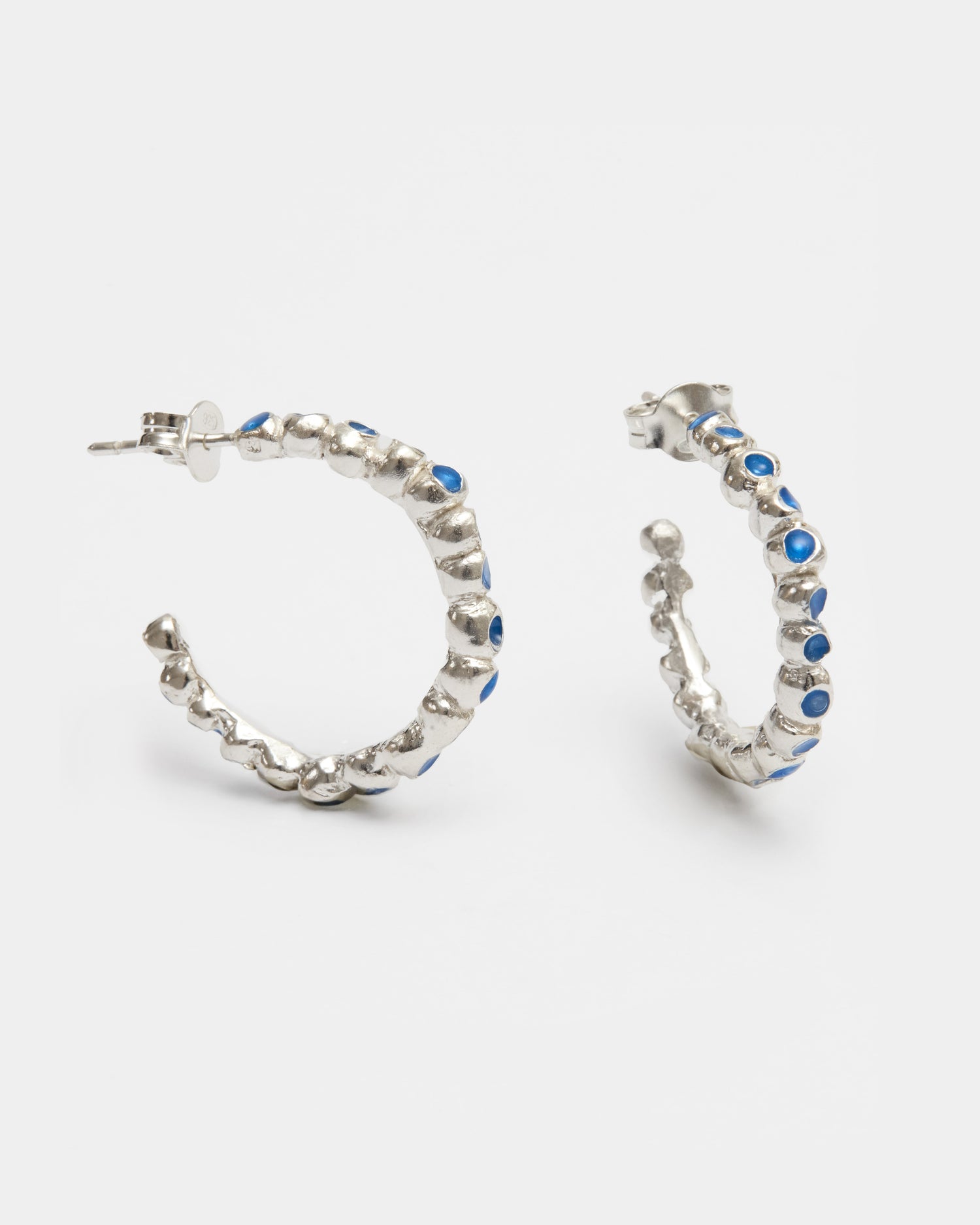 Bead Hoop Earrings