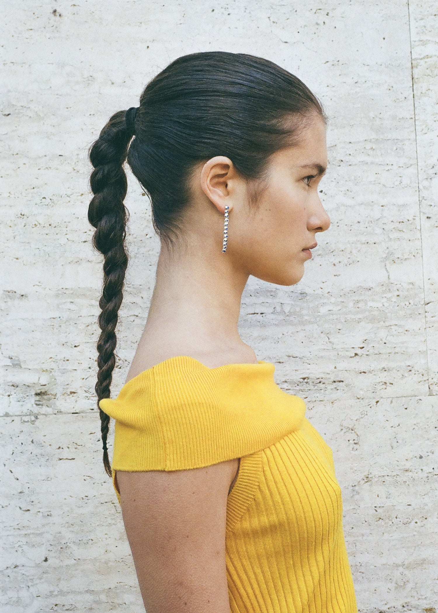 Bead Long Earrings