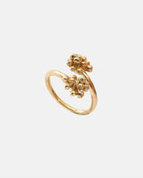 LMJ Bouquet Ring in gold with organic floral cluster design