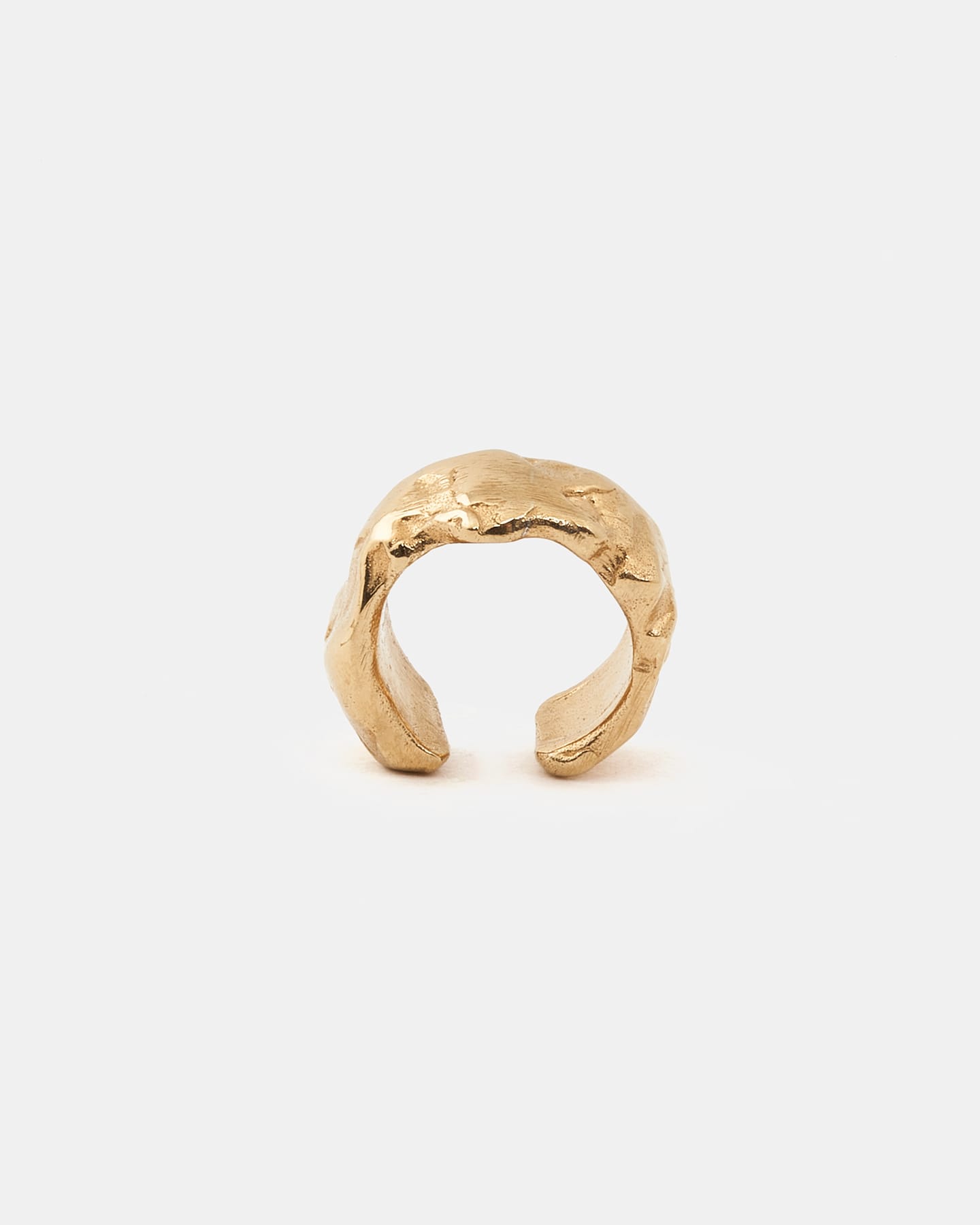 LMJ Earth Earcuff handcrafted in gold